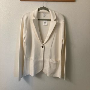 NWT J. Crew Factory Sweater Schoolboy Blazer